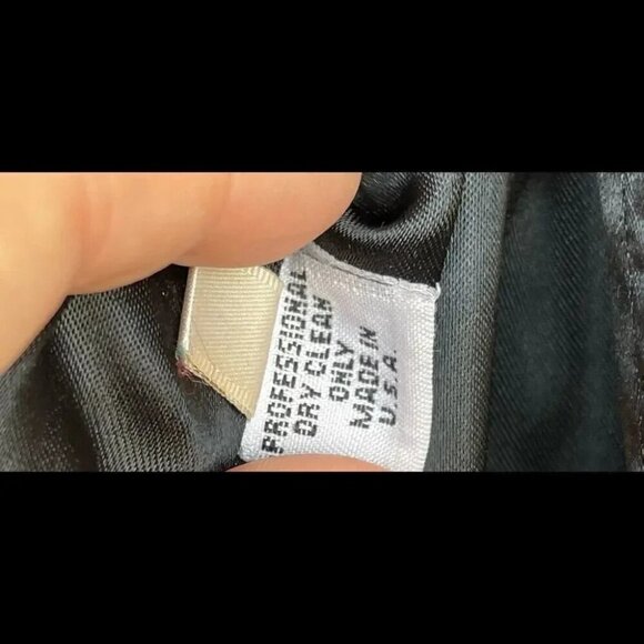 Fleurette Loro Piana Black Wool size 8 - Picture 9 of 12